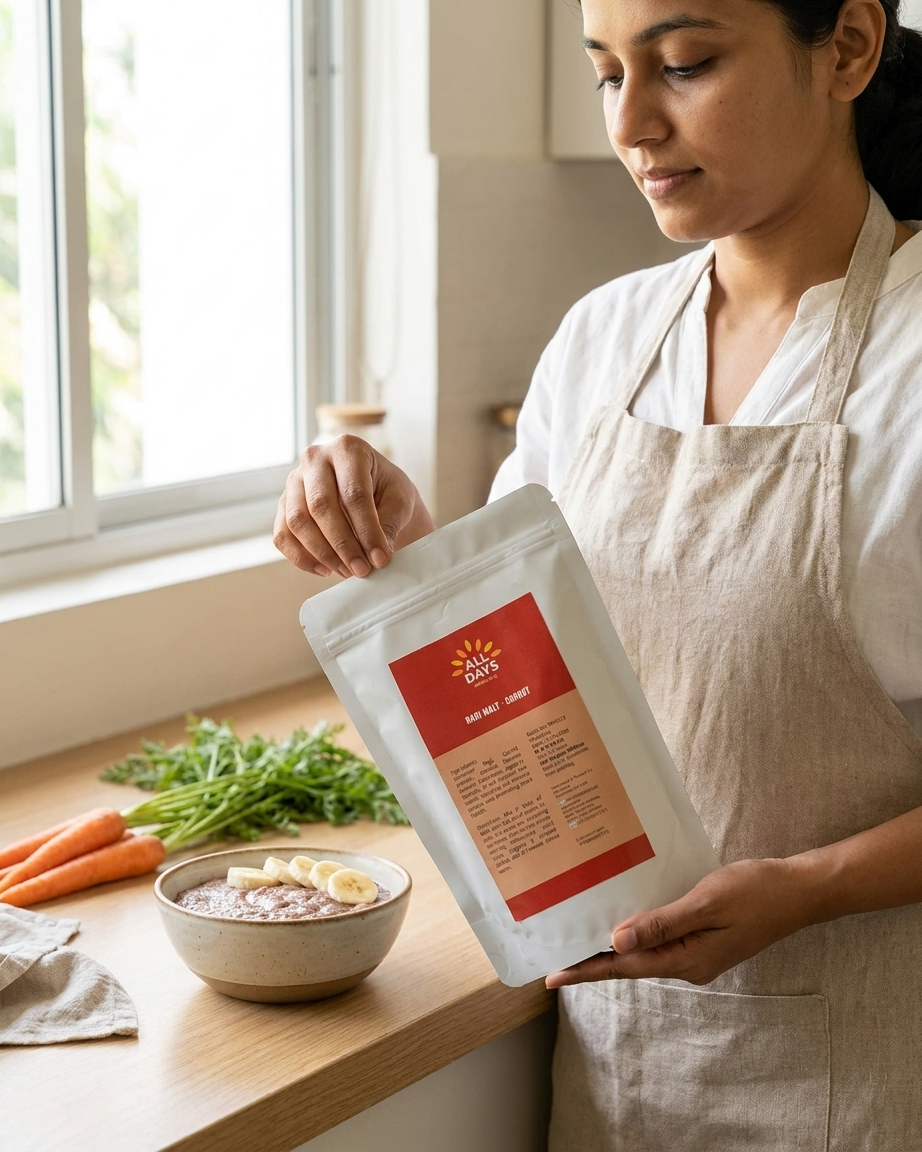 All Days Ragi Malt – Carrot - 250g