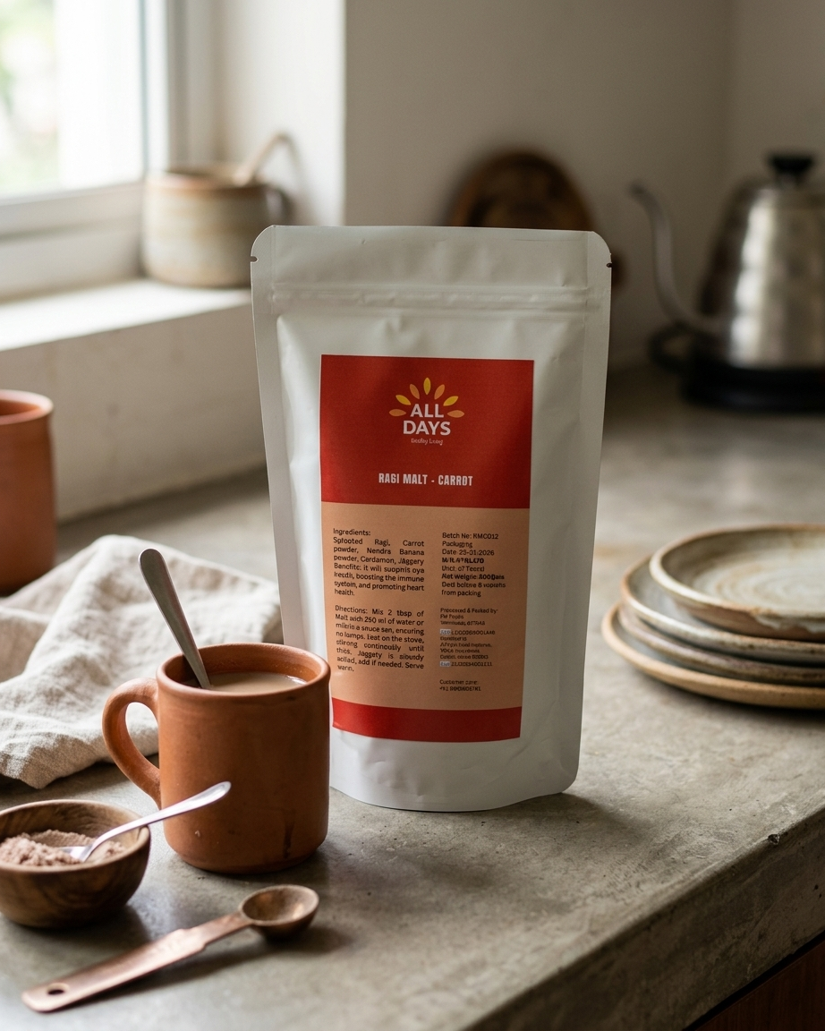 All Days Ragi Malt – Carrot - 250g