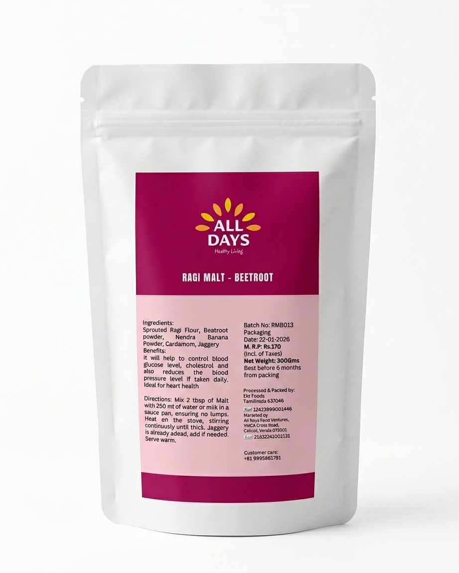 All Days Ragi Malt – Beetroot - 250g