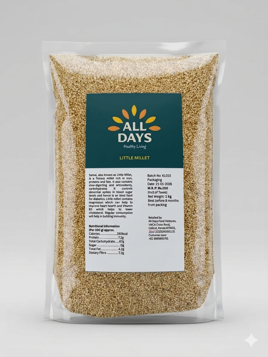 All Days Little Millet (Samai) – 1 kg