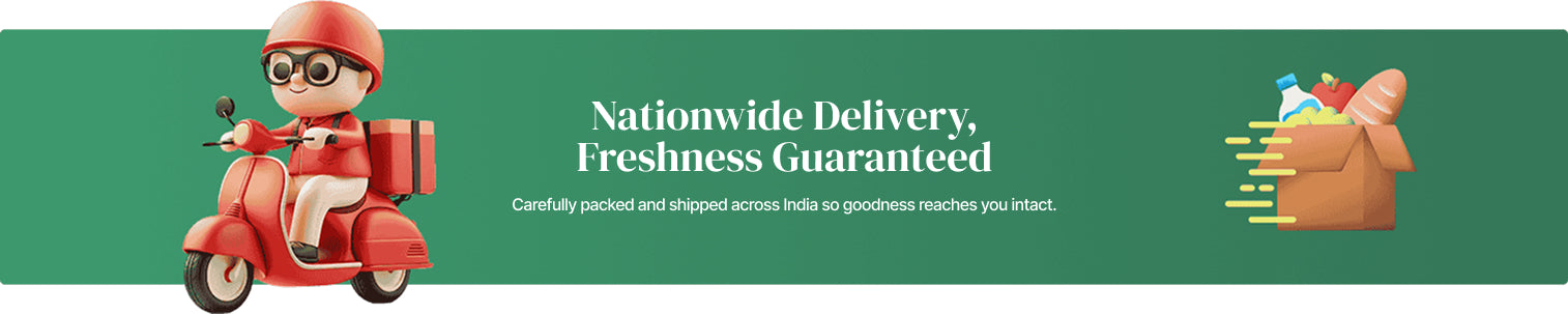 Nationwide delivery freshness guaranteed