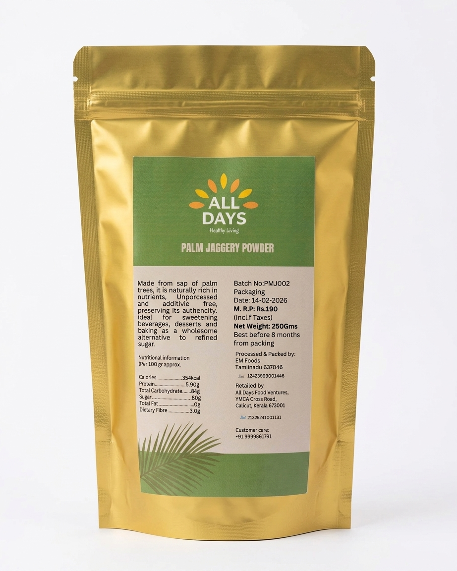 All Days Palm Jaggery Powder - 250g