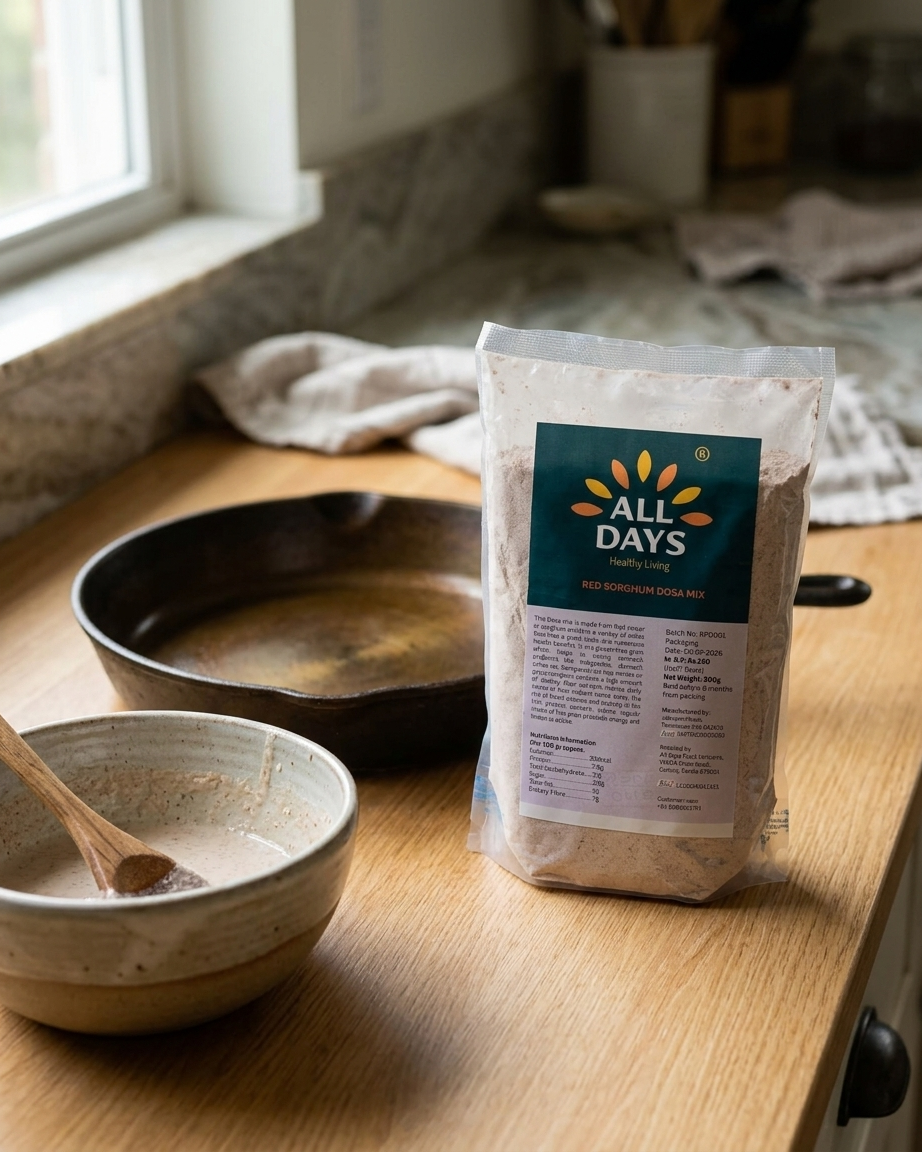All Days Red Sorghum Dosa Mix - 500g