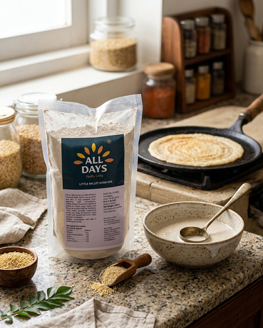 All Days Little Millet Dosa Mix - 500g