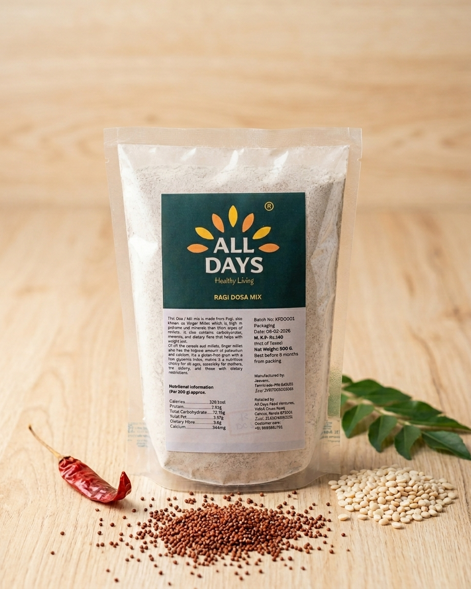 All Days Ragi Dosa Mix - 500g