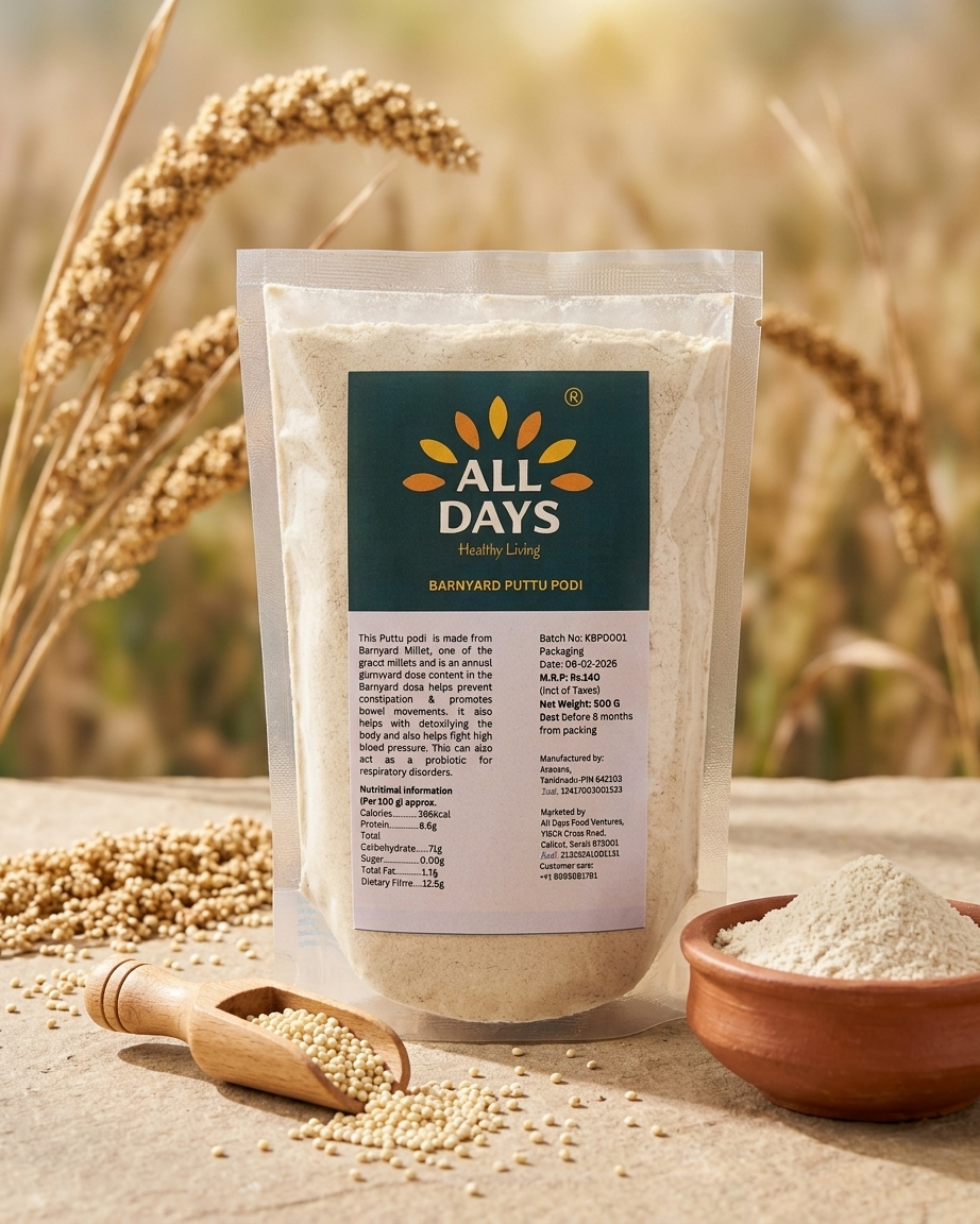 All Days Barnyard Puttu Podi - 500g