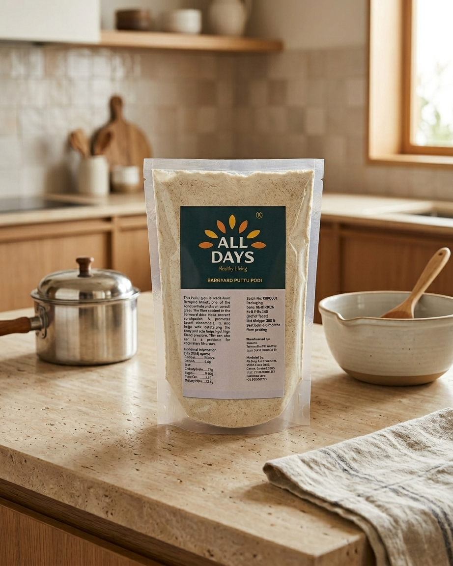 All Days Barnyard Puttu Podi - 500g