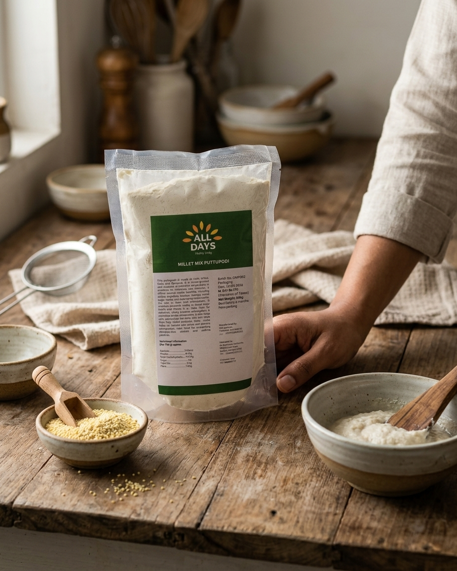 All Days Millet Mix Puttupodi - 500g