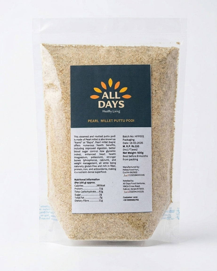 All Days Pearl Millet Puttu Podi - 500g