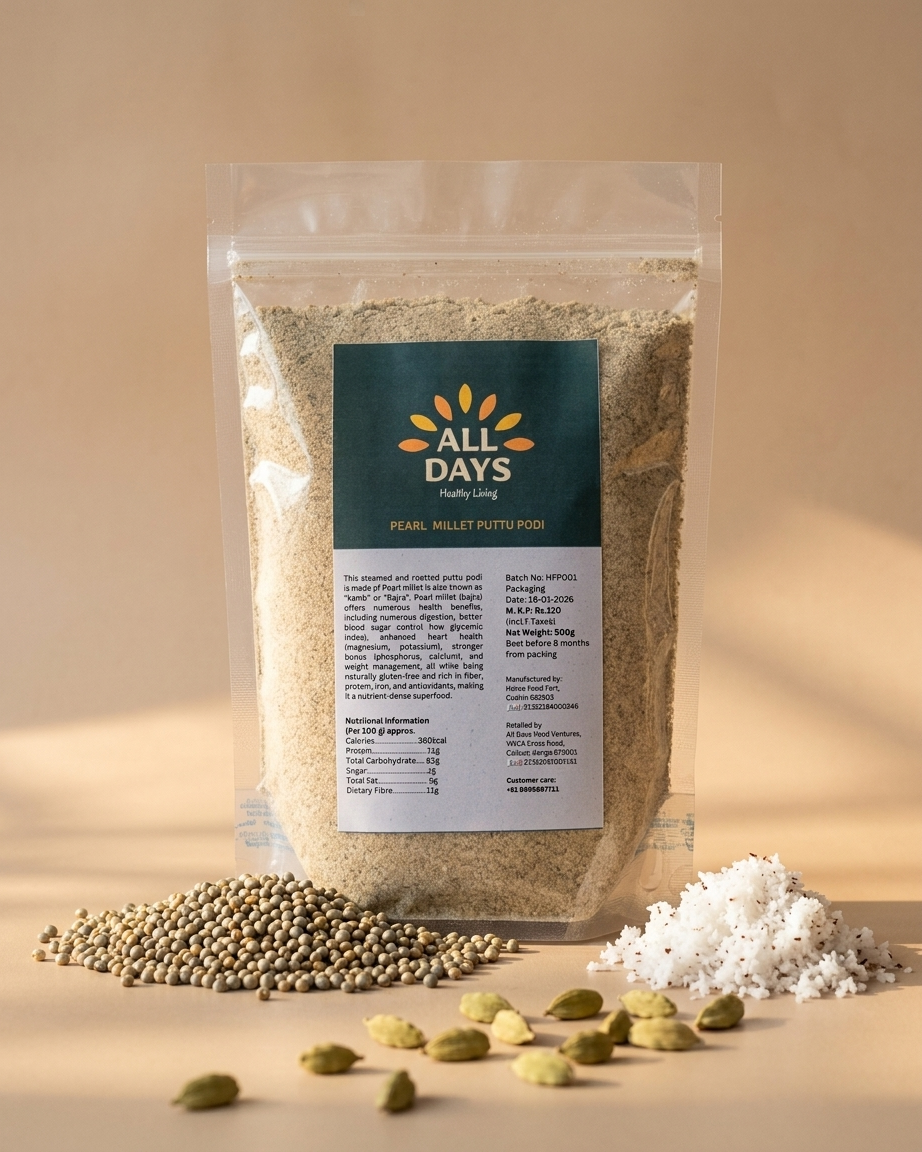 All Days Pearl Millet Puttu Podi - 500g