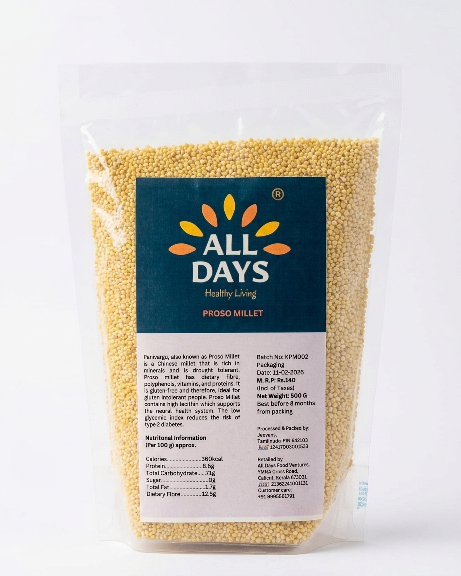 All Days Proso Millet (Panivargu) – 500g