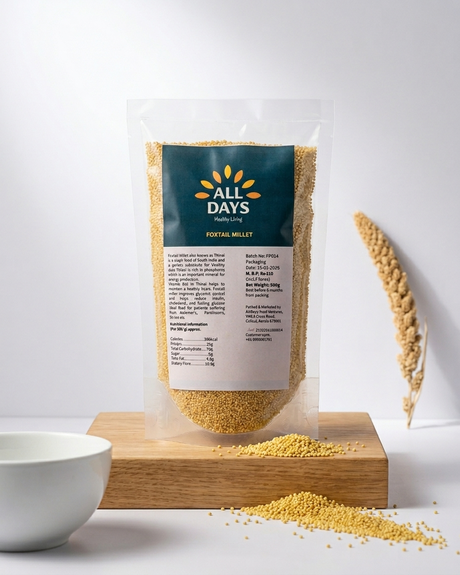 All Days Foxtail Millet (Thinai) – 1kg