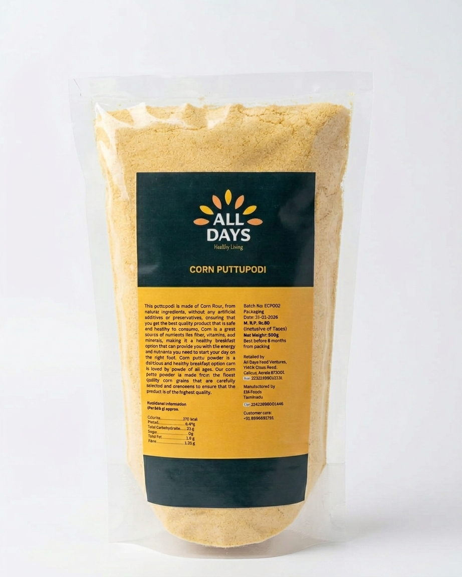All Days Corn Puttupodi - 500gm
