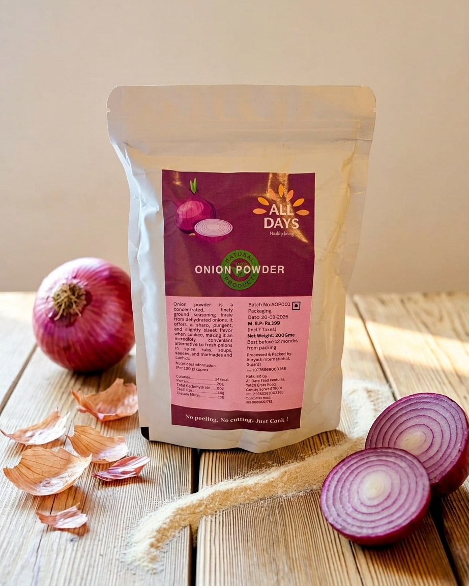 All Days Onion Powder – 100% Natural