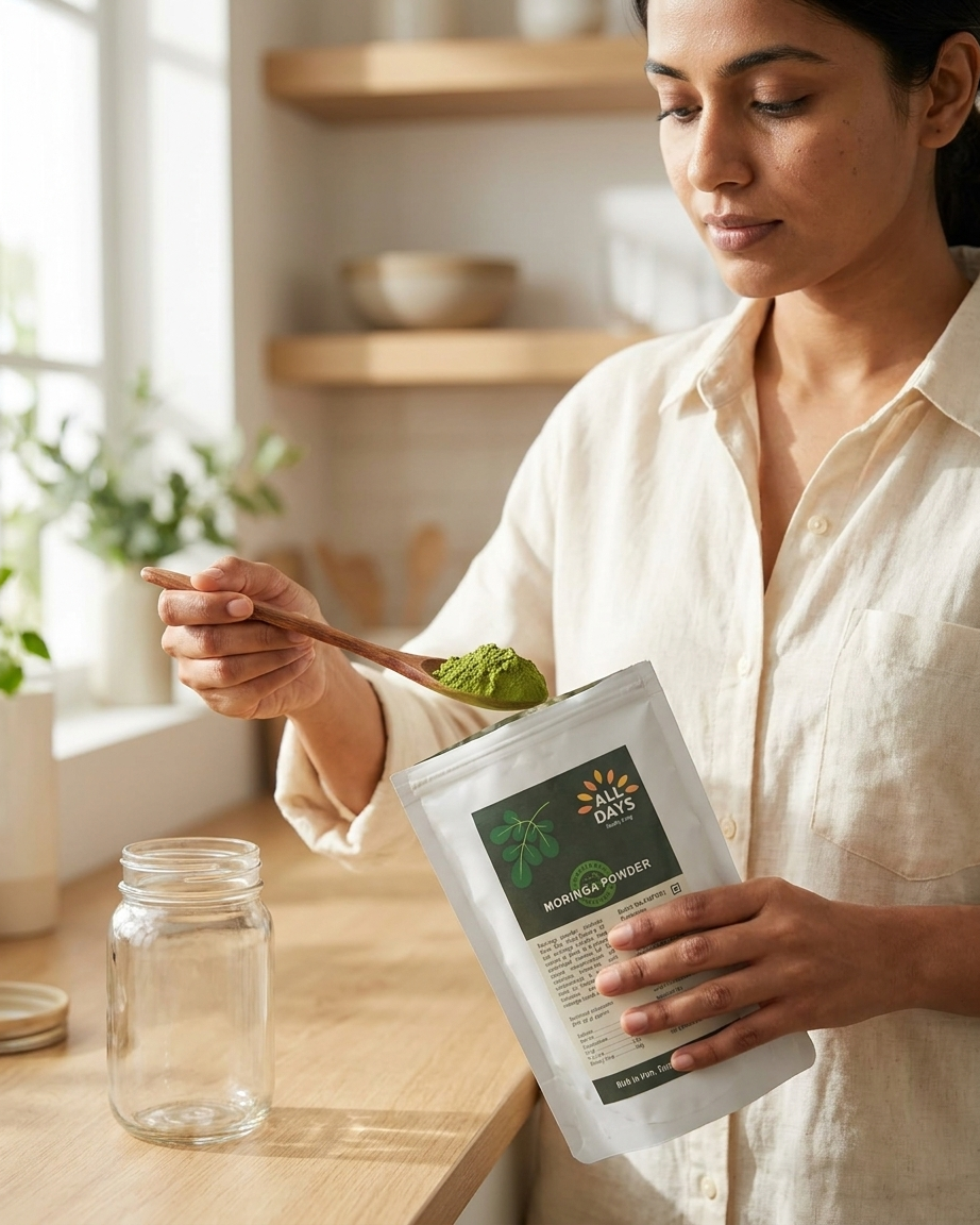 All Days Moringa Powder – 100% Natural, 200g