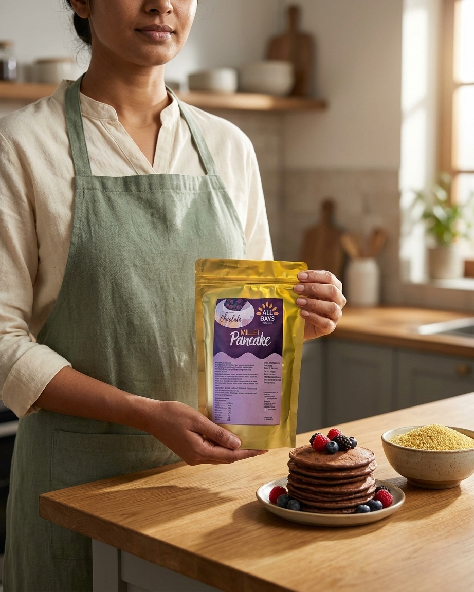 All Days Chocolate Millet Pancake Mix - 250gm
