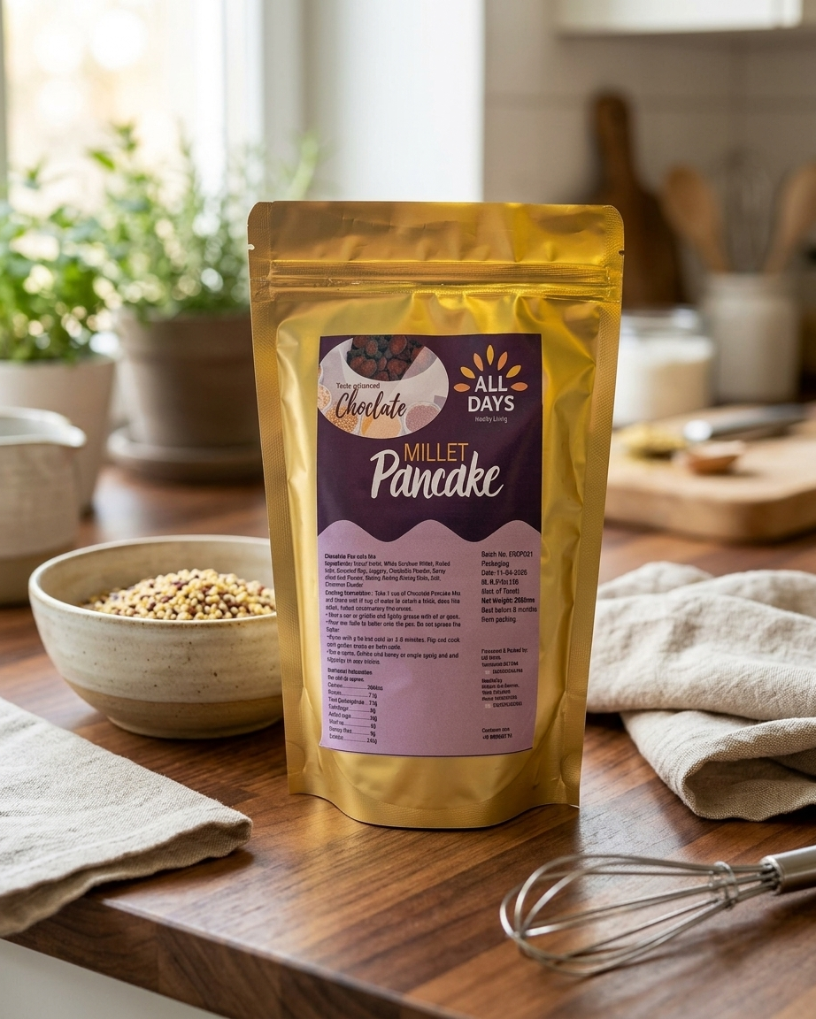 All Days Chocolate Millet Pancake Mix - 250gm