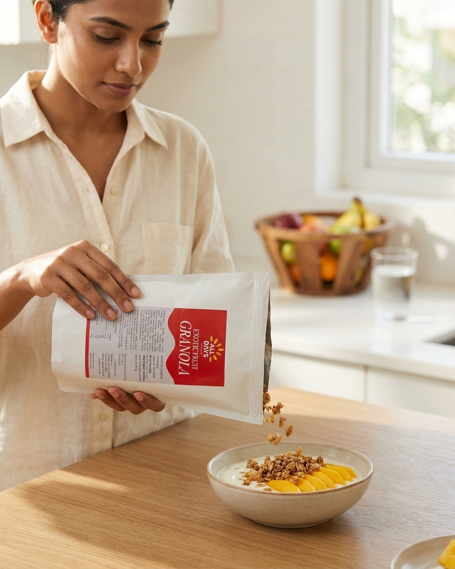 All Days Exotic Fruit Granola - 500gm